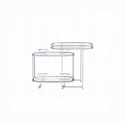 Piffo Serving Cart And Bar Table Set