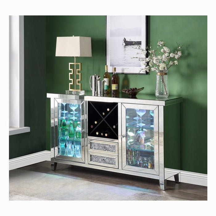 Noralie Wine Cabinet W/Led