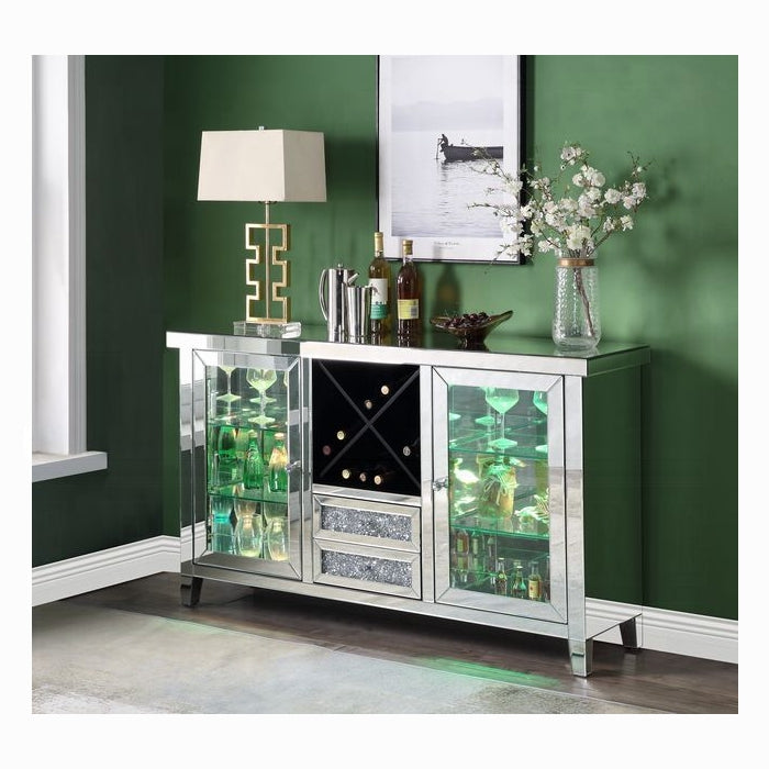 Noralie Wine Cabinet W/Led