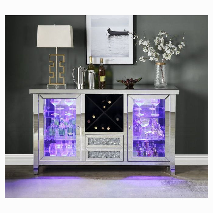 Noralie Wine Cabinet W/Led