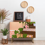 Alja horvat bohemian stairs cabinet credenza