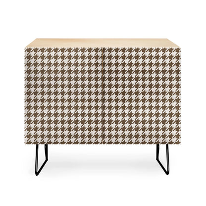 Avenie cozy houndstooth cabinet credenza