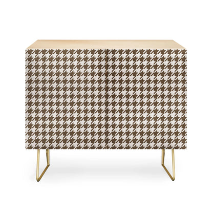 Avenie cozy houndstooth cabinet credenza