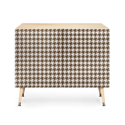 Avenie cozy houndstooth cabinet credenza