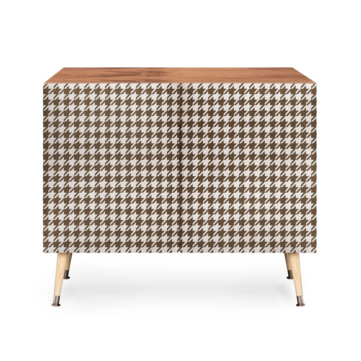 Avenie cozy houndstooth cabinet credenza