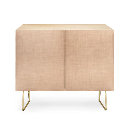 Avenie cozy linen effect in cream cabinet credenza