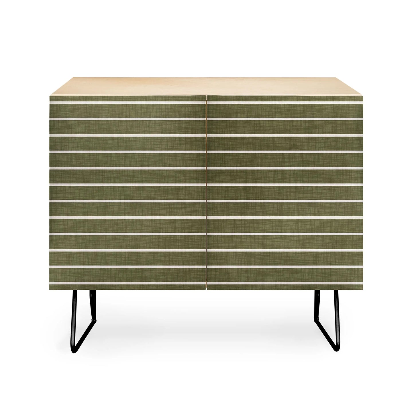 Avenie cozy stripes cabinet credenza