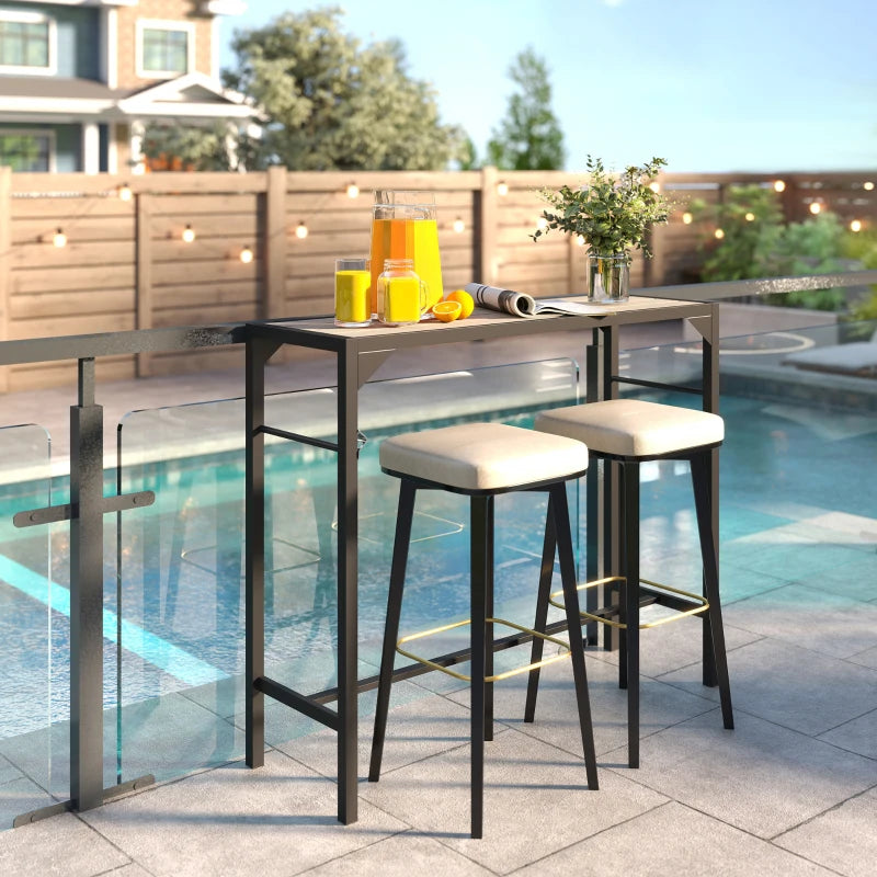 Outdoor Patio Bar Table