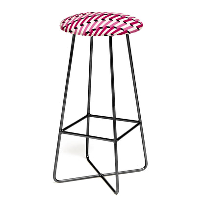 Columns pattern stool