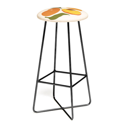 Yellow peaches stool