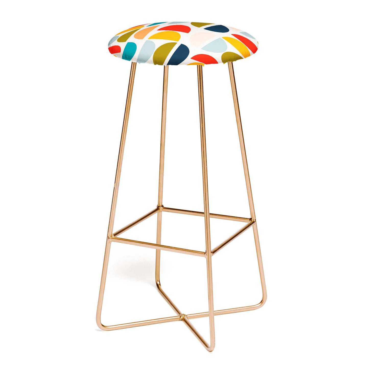Mid century geometric vibes i stool