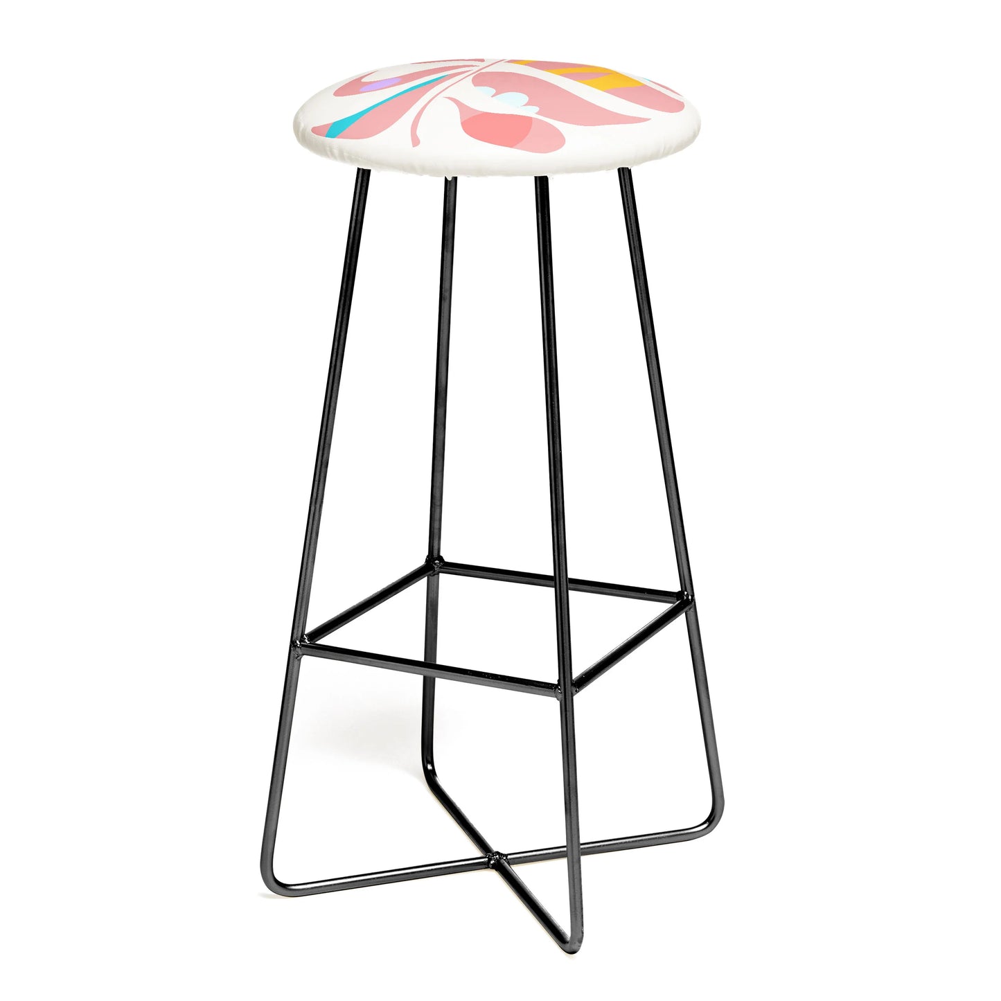Boho leaf stool