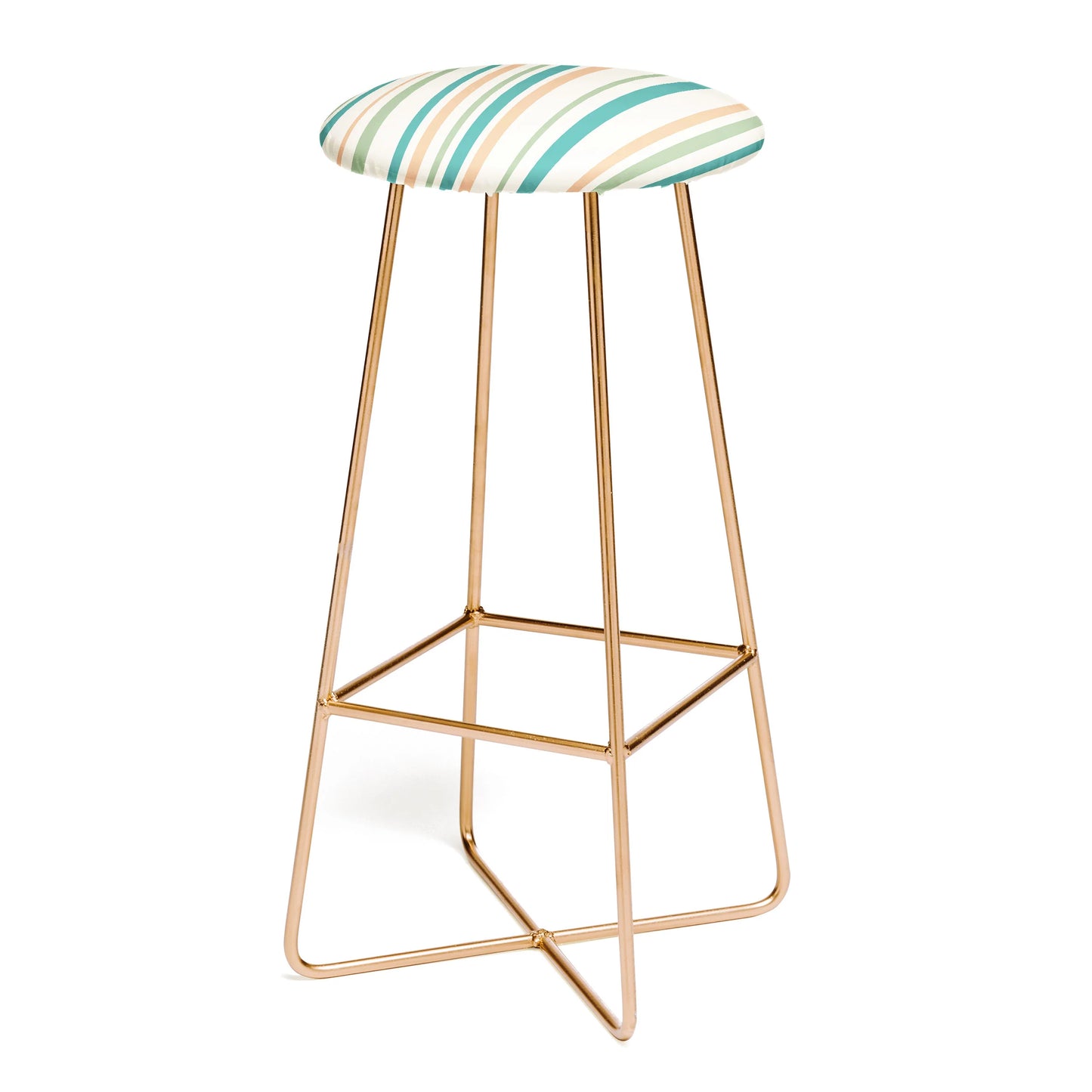 Classic minimal stripes ii stool