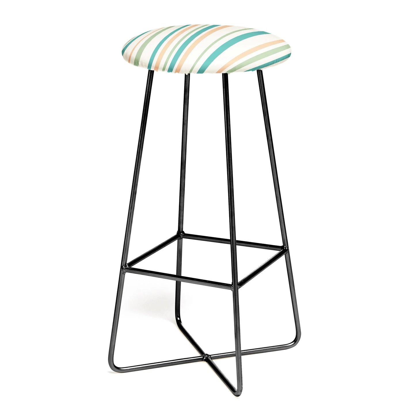 Classic minimal stripes ii stool