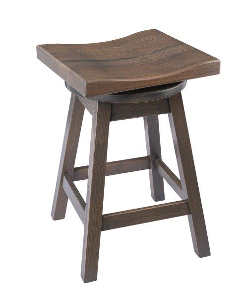 Rustic Bar Stool – Urban Swivel Stool