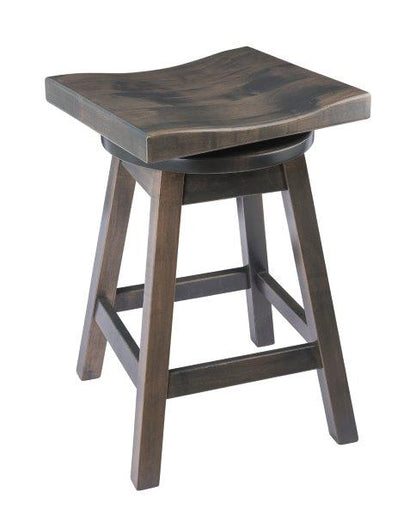 Rustic Bar Stool – Urban Swivel Stool