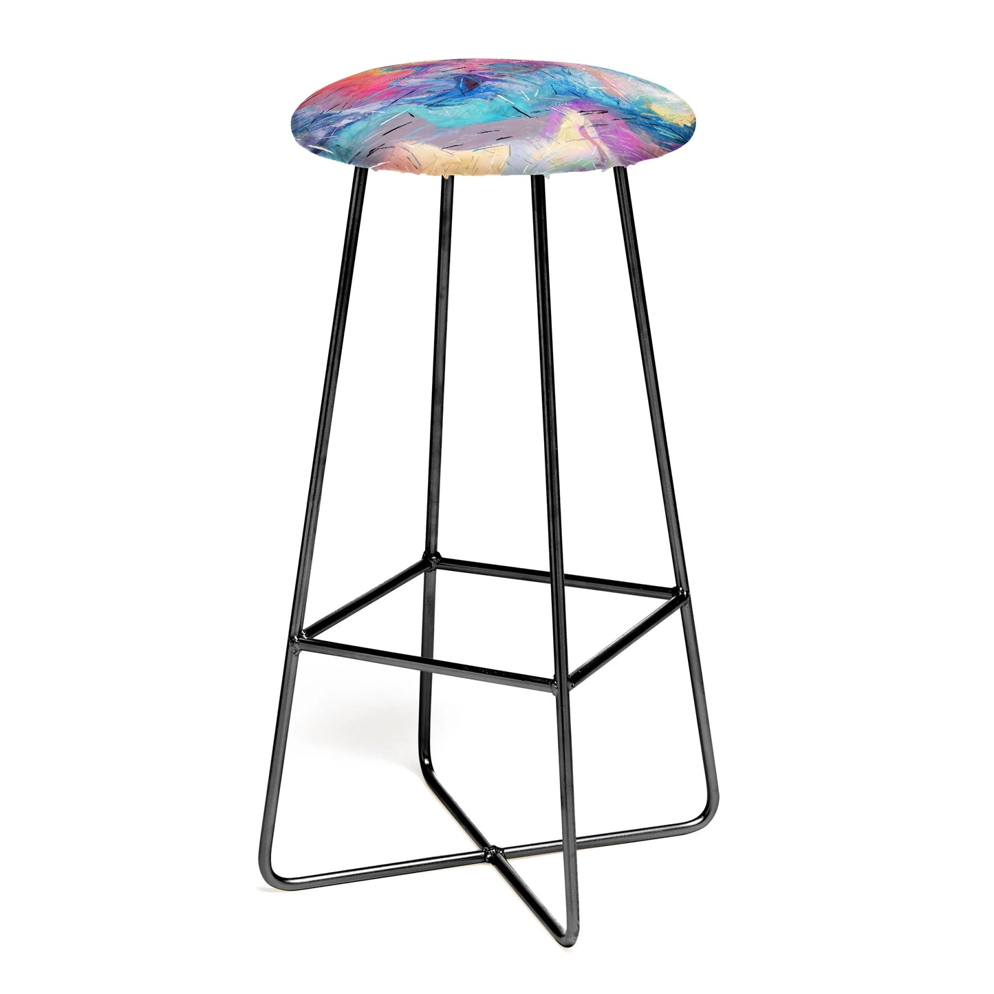 Soul driven abstraction stool