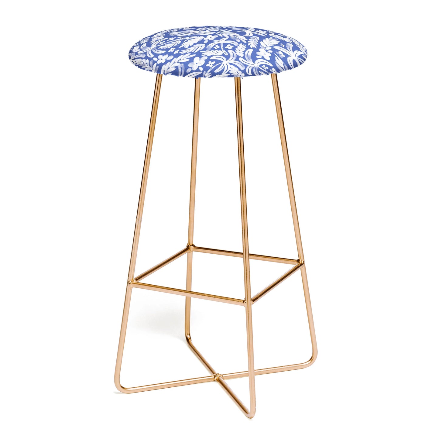 Indigo tropical oasis stool