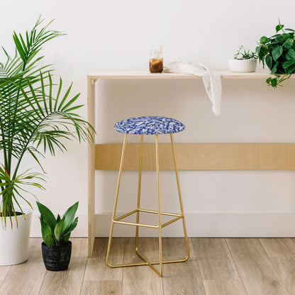 Indigo tropical oasis stool