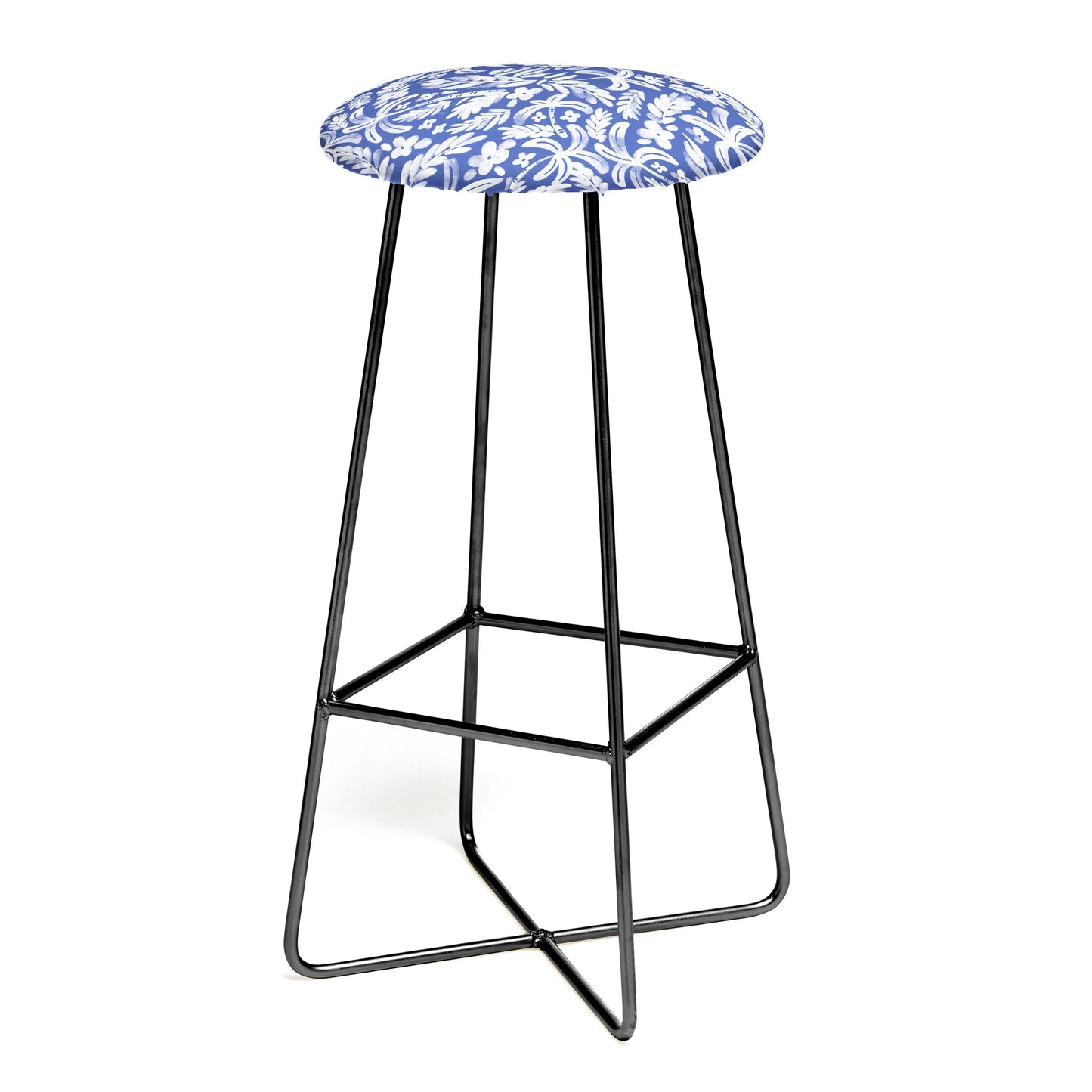 Indigo tropical oasis stool