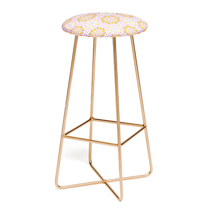Floral tiles 17 stool
