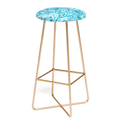 Mystical leafy oasis stool