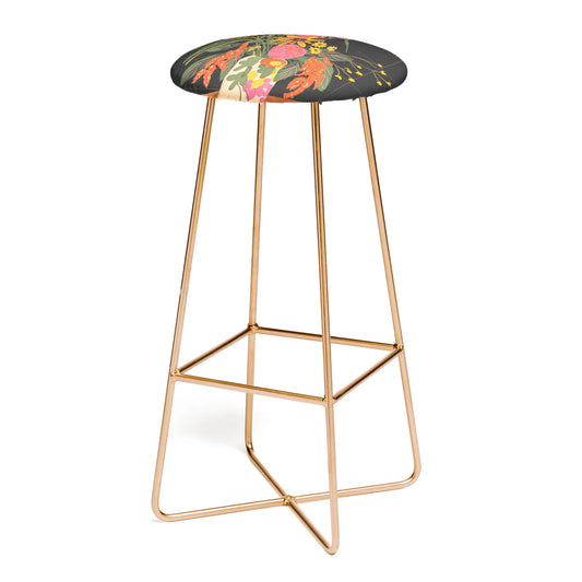 Autumnal bouquet stool