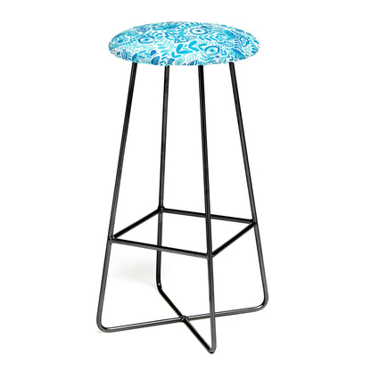 Mystical leafy oasis stool