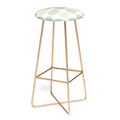 Retro daisy multicolor I & II stool