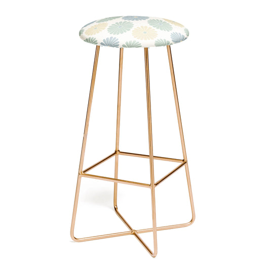 Retro daisy multicolor I & II stool