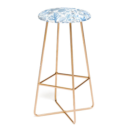 Coral reef crab coastal blue stool