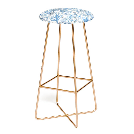 Coral reef crab coastal blue stool