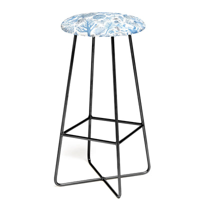 Coral reef crab coastal blue stool