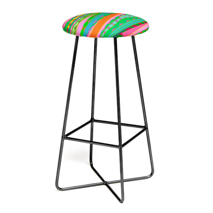 Bazaar brazil green stool
