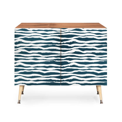 Camilla foss scandi waves cabinet credenza