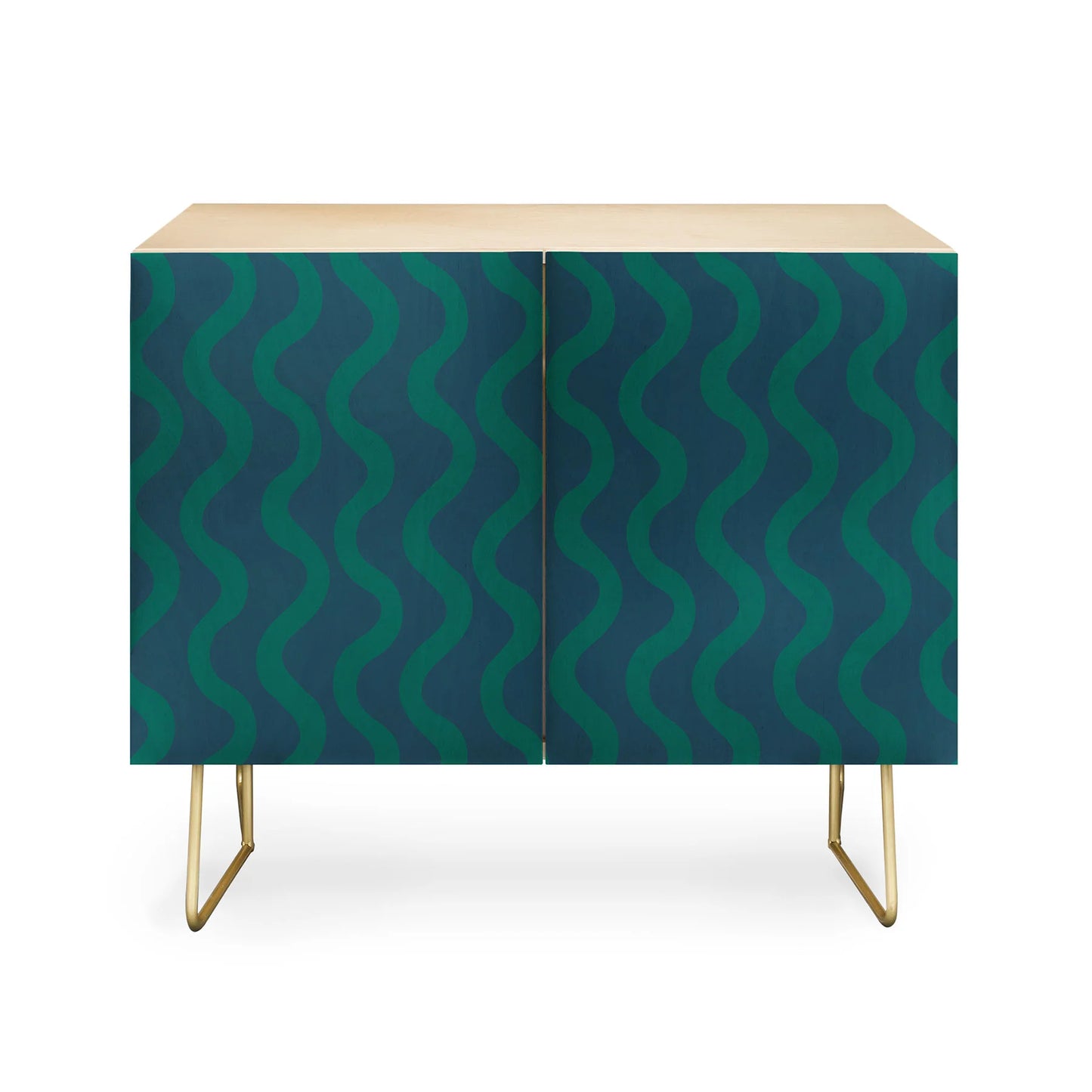 Camilla foss scandi wavy cabinet credenza