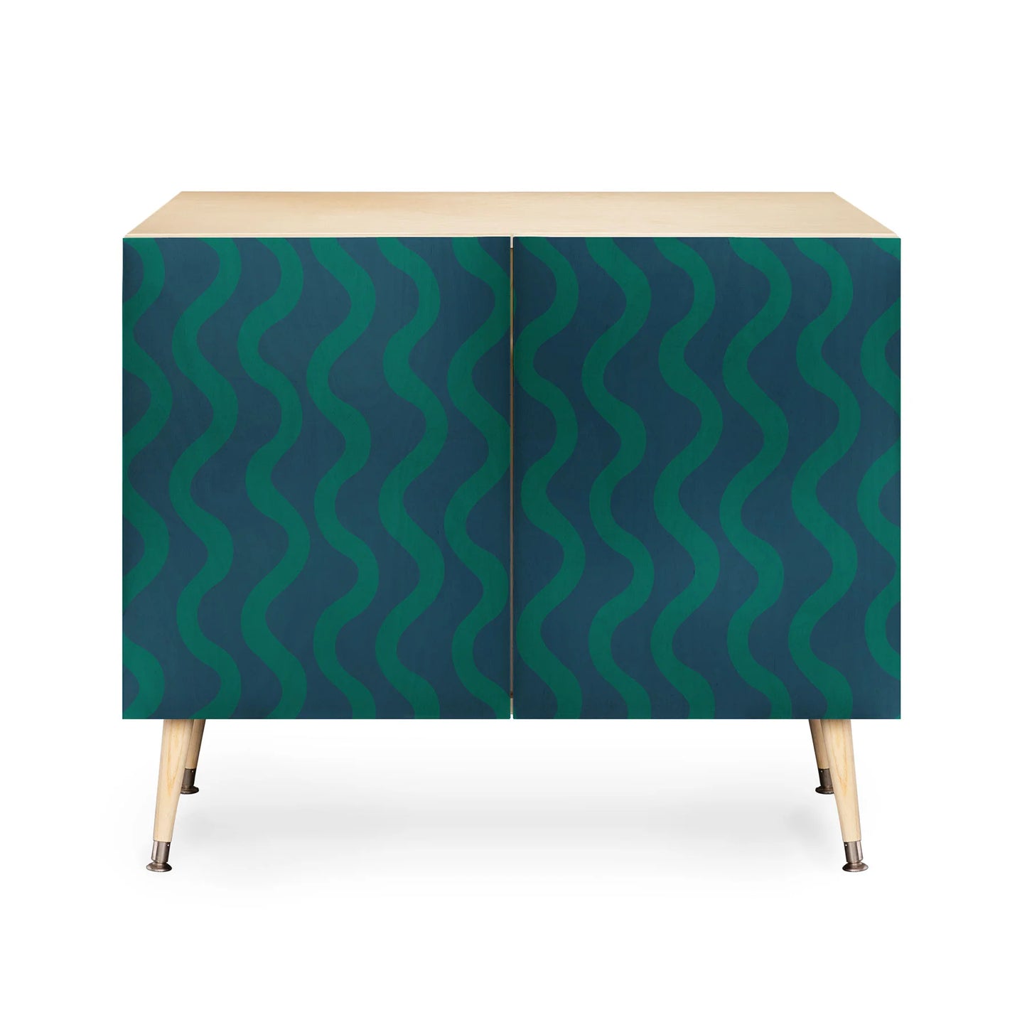 Camilla foss scandi wavy cabinet credenza