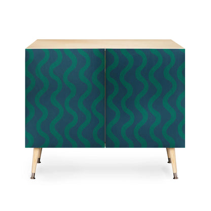 Camilla foss scandi wavy cabinet credenza