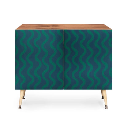 Camilla foss scandi wavy cabinet credenza