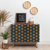 Color poems cheerful sun pattern cabinet credenza