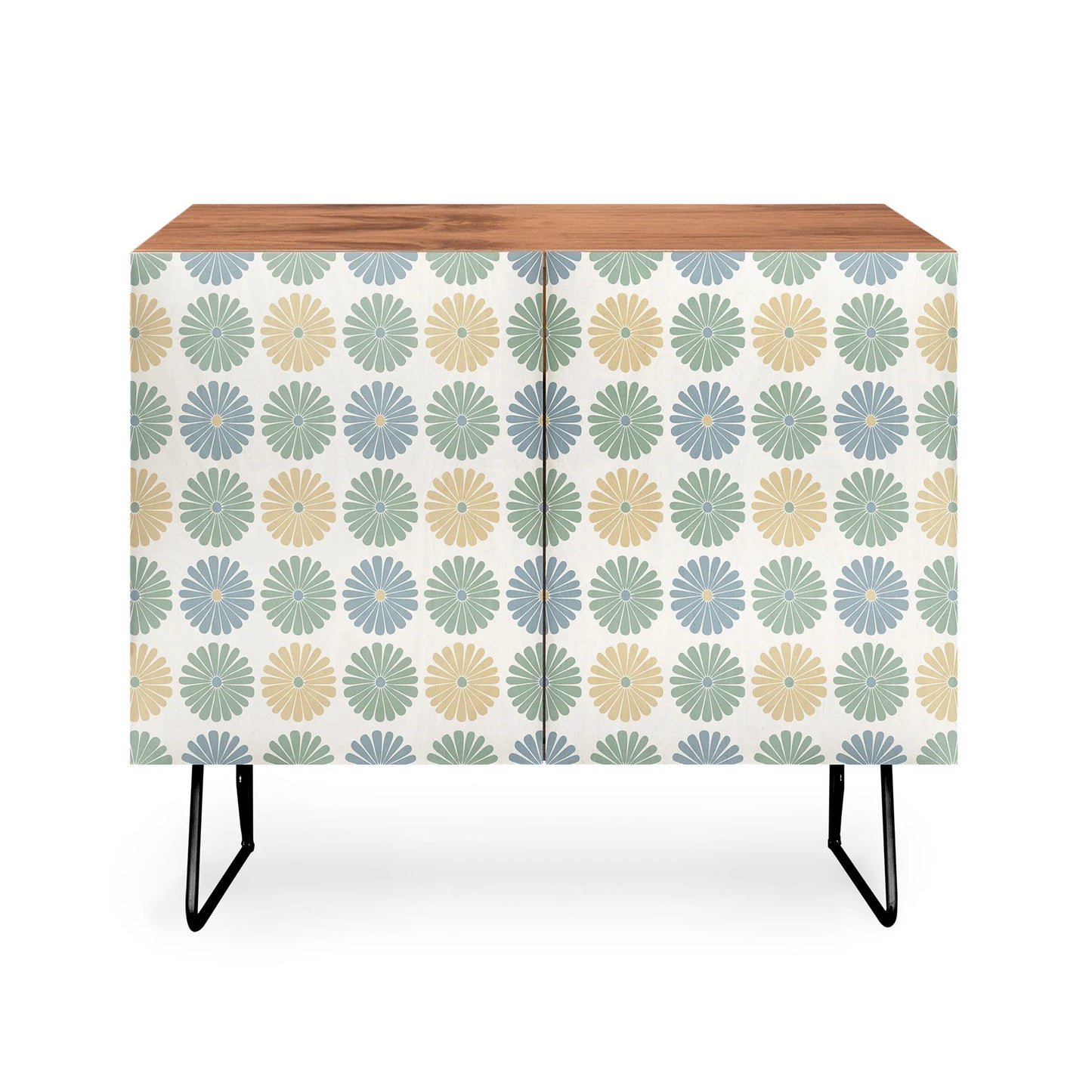 Credenza colour poems daisy pattern sideboard cabinets