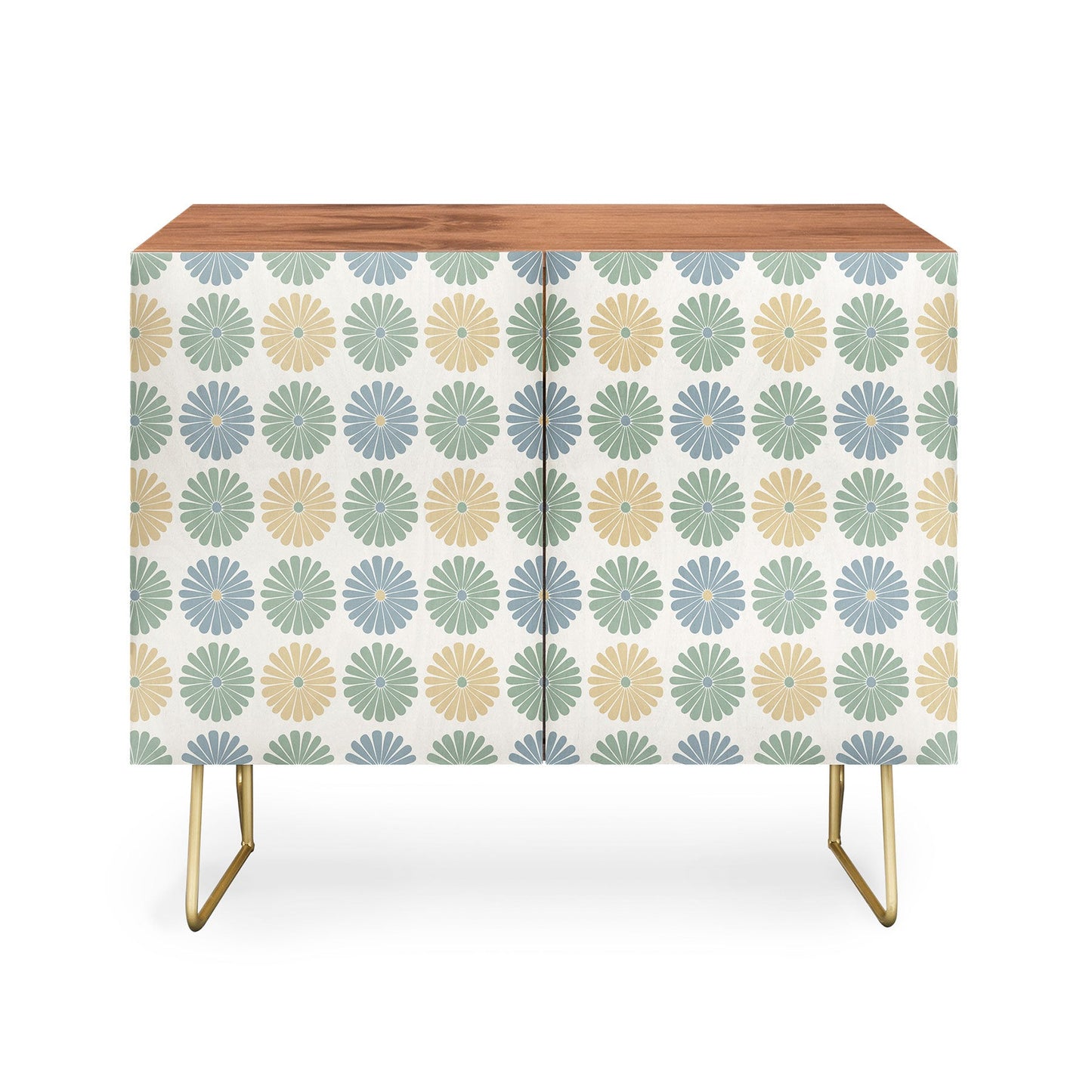Credenza colour poems daisy pattern sideboard cabinets