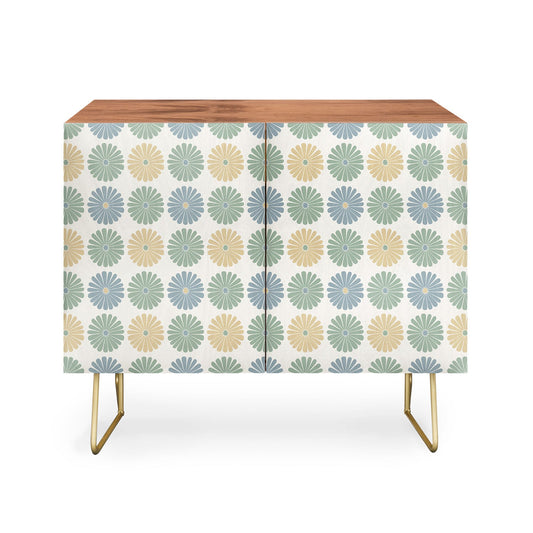 Credenza colour poems daisy pattern sideboard cabinets