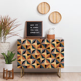 Color poems kaleidoscope cabinet credenza