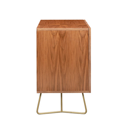 Color poems bows and ribbons blue cabinet credenza