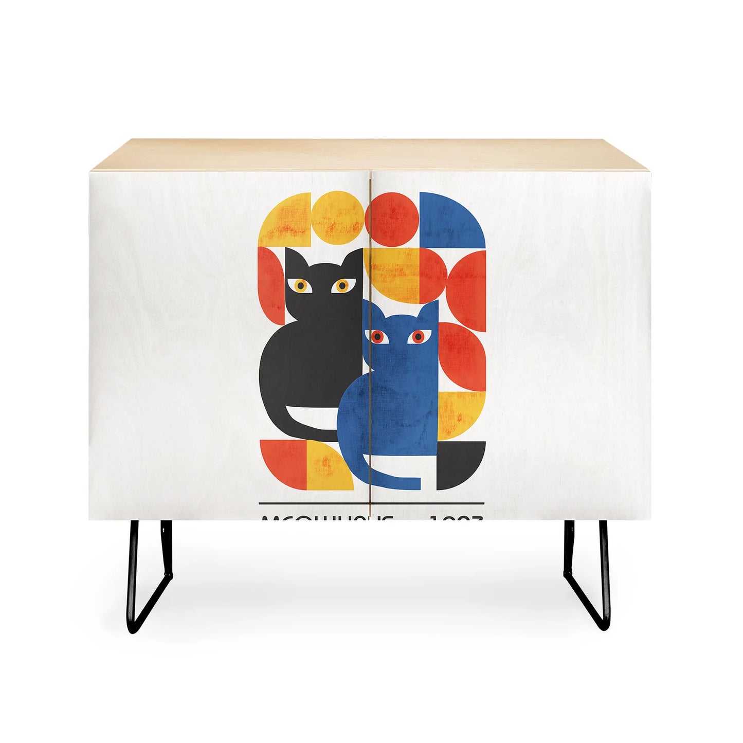 Elan harris meowhaus 1923 credenza cabinet