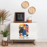 Elan harris meowhaus 1923 credenza cabinet