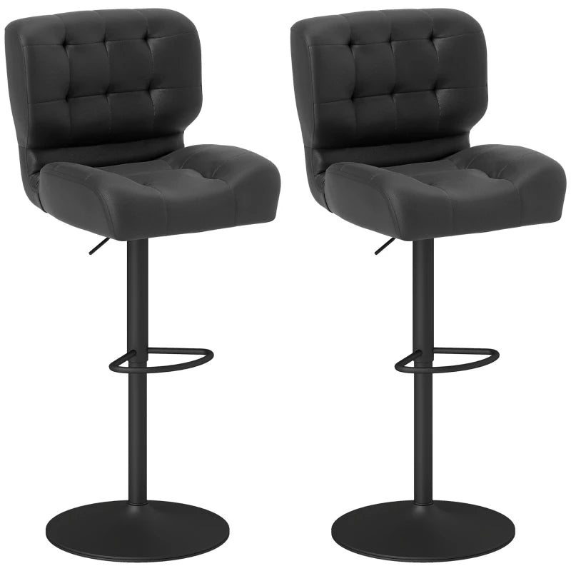 HOMCOM Bar Height Bar Stools Set