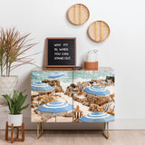 Gal design la fontelina beach cabinet credenza