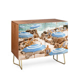 Gal design la fontelina beach cabinet credenza